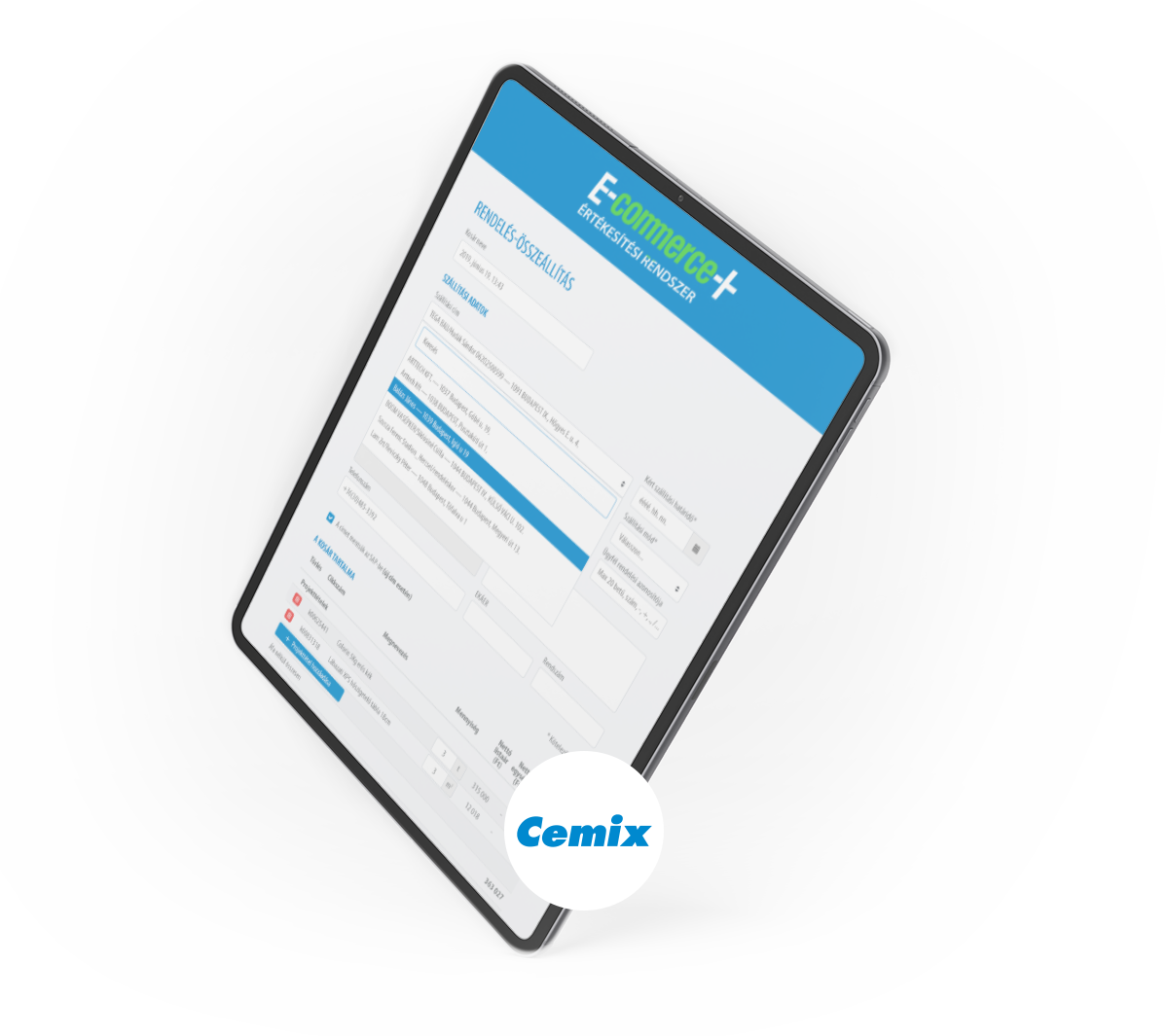 CEMIX NAGYKERESKEDELMI ÉS KIVITELEZŐI WEBÁRUHÁZ