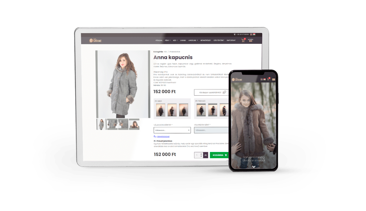 PARTI SZŐRME - WEBÁRUHÁZ